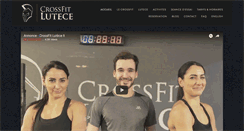 Desktop Screenshot of crossfitlutece.com